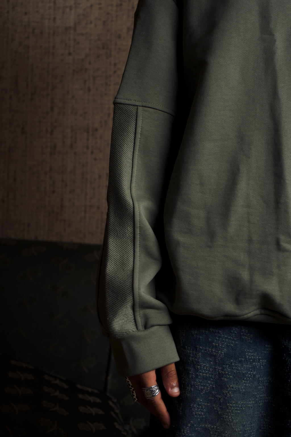 Olive Crewneck