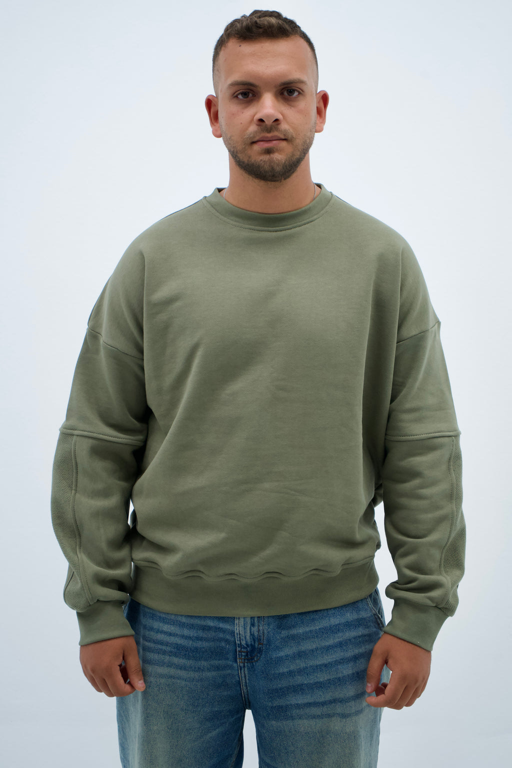 Olive Crewneck