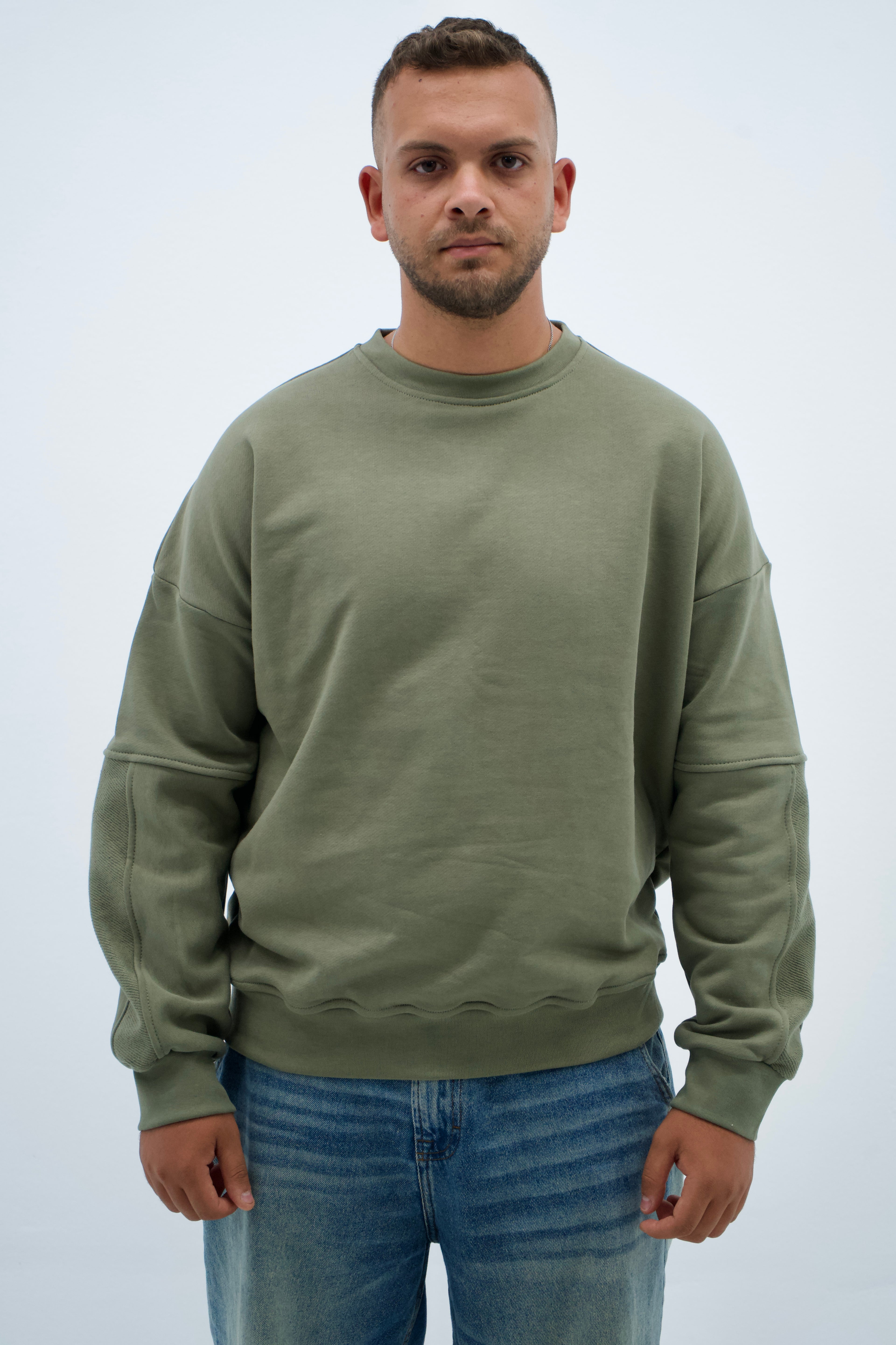 Olive Crewneck