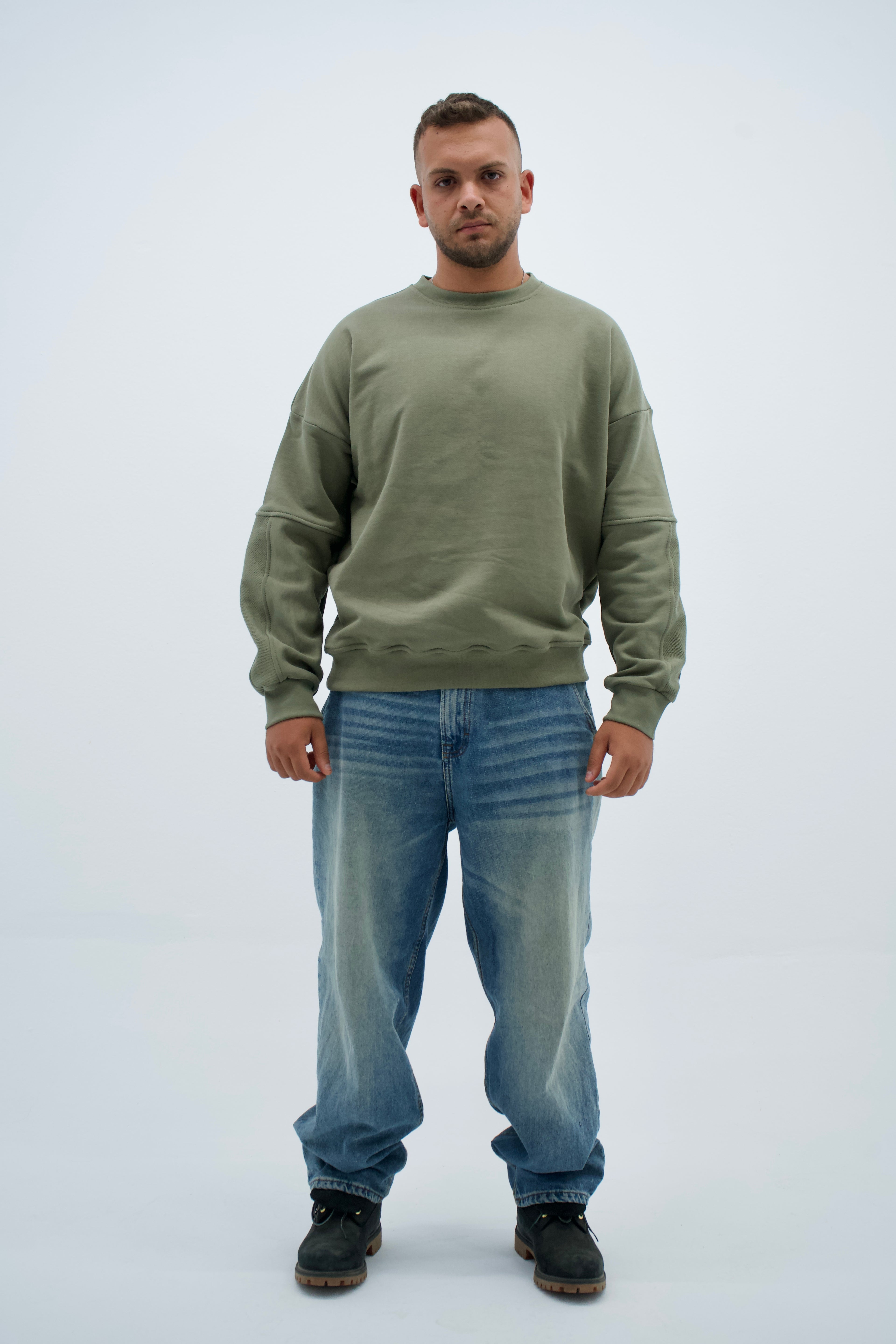 Olive Crewneck