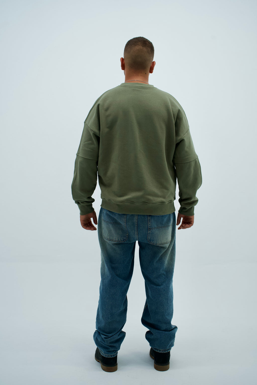 Olive Crewneck