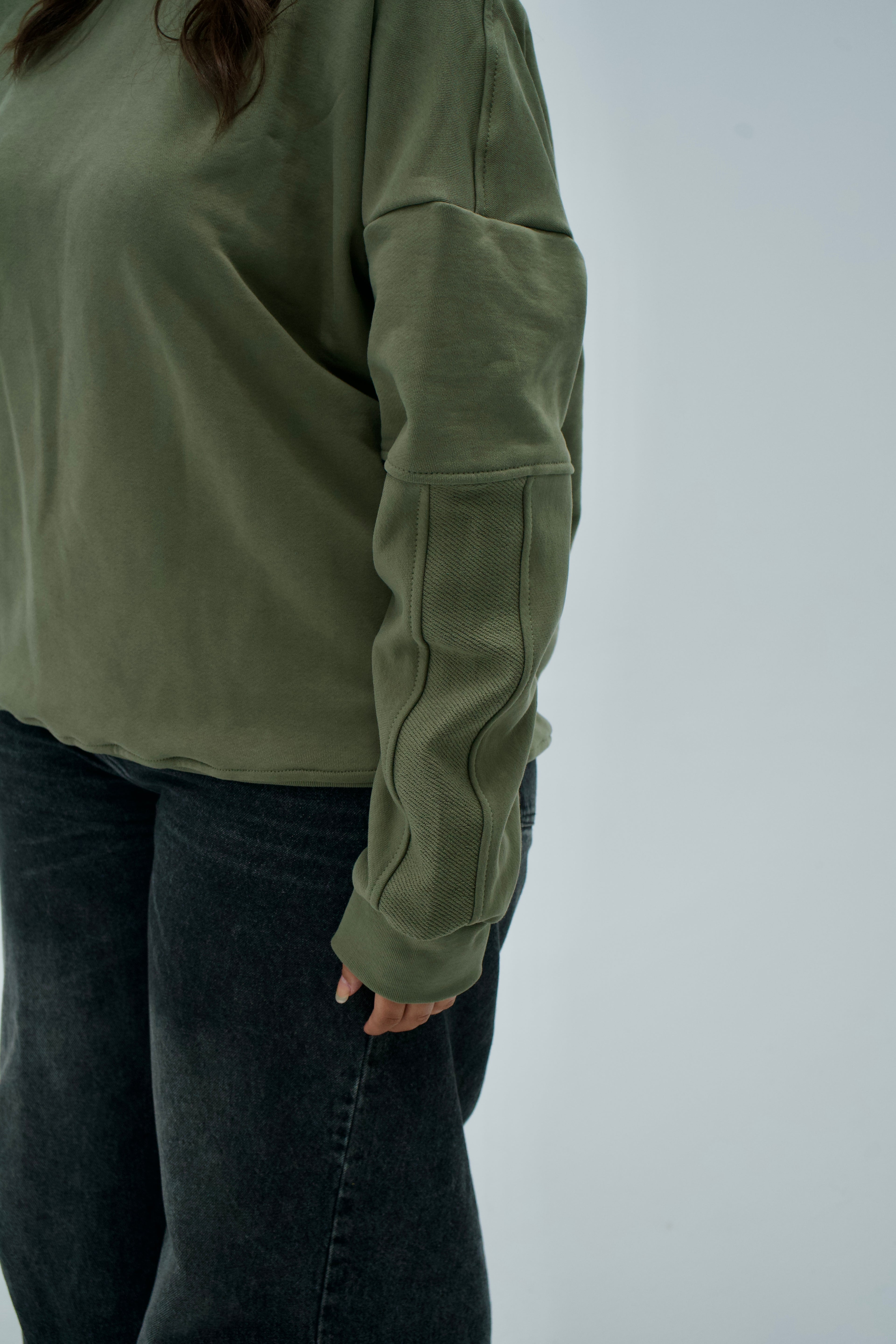 Olive Crewneck