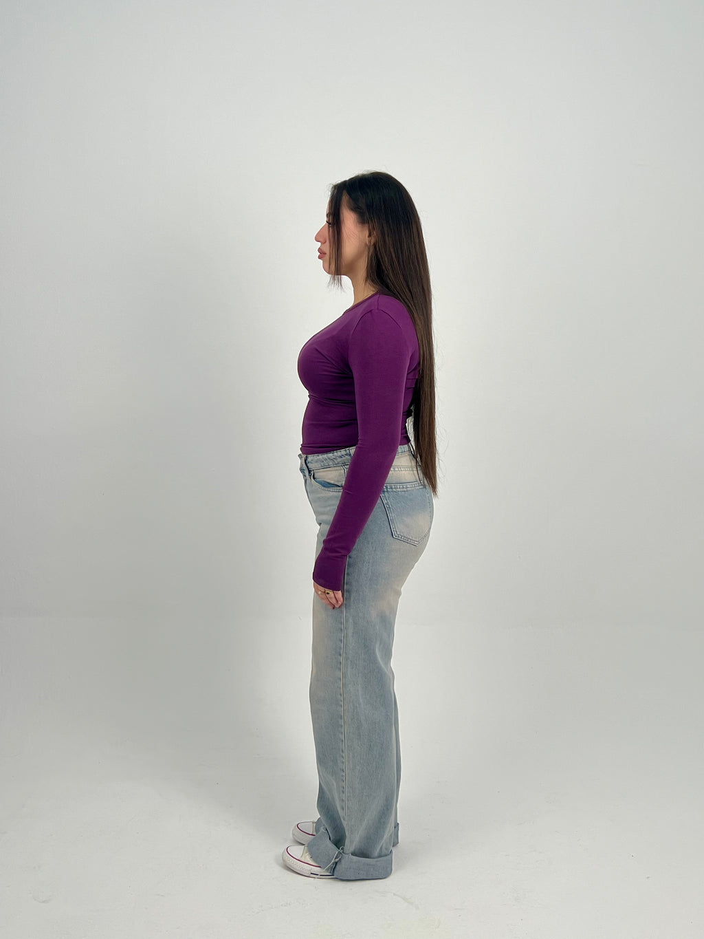 Purple Basic Top