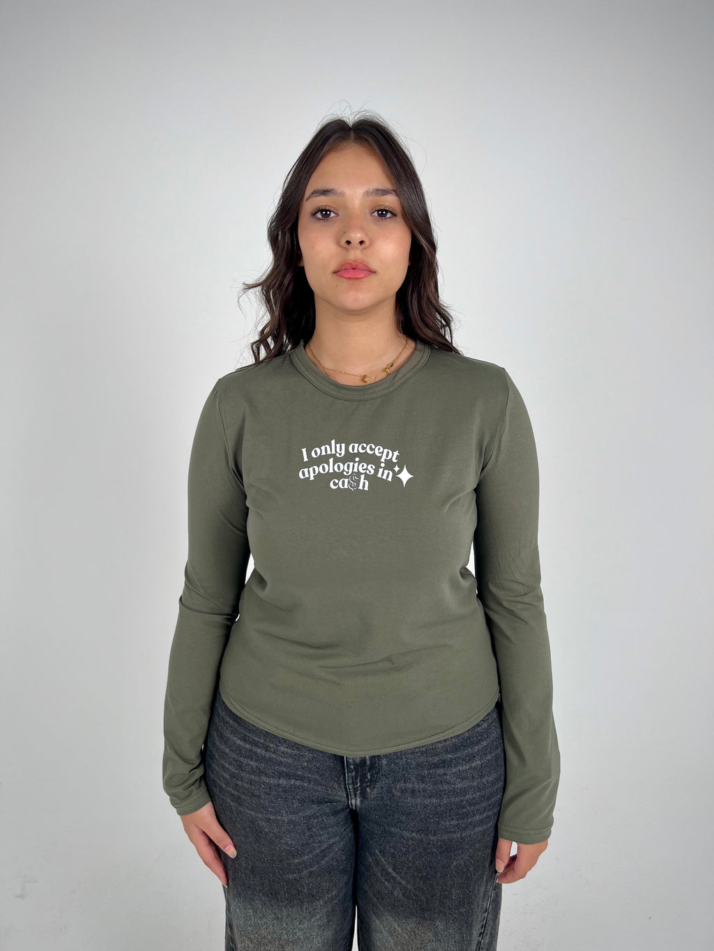 I Accept Apologies in Cash Top